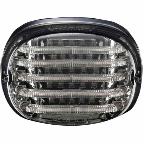 取寄せ テールライト - ナンバープレート照明ウィンドウ付き - スモーク カスタムダイナミクス Taillight - with License Plate Illumination Window - Smoke PB-TL-SBW-S DRAG 20101367
