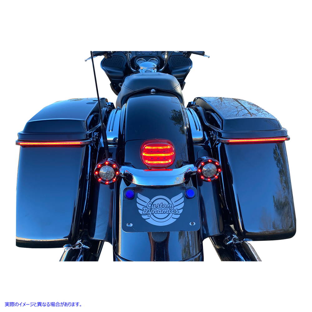 取寄せ ProBEAMR ミニ アドオン テールライト - レッド - 14-24 カスタムダイナミクス ProBEAMR Mini Add-On Tail Light - Red - '14-'25 PB-MINITL-BCM-R DRAG 20101401