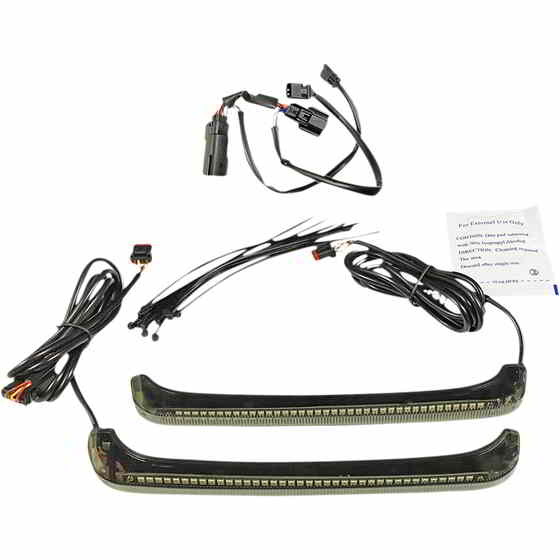 取寄せ サドルバッグライト - スモークレンズ カスタムダイナミクス Saddlebag Lights - Smoke Lens CD-LPDC-BCM4-S DRAG 20402687