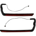 取寄せ 下部サドルバッグサイドマーカーLEDライト カスタム ダイナミクス Marker Light - Saddlebag - Red - Black CD-SB-SIDE-RB DRAG 20402881(2)