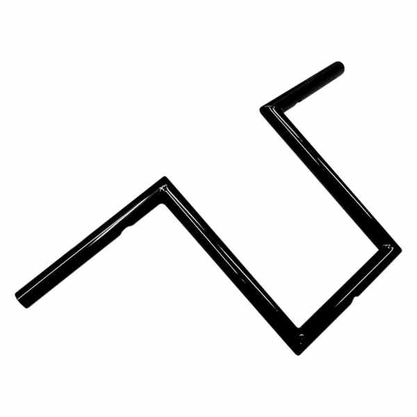 取寄せ 古い学校のハンドルバー LA チョッパーズ Handlebar - Narrow Z - 10 - Black LA-7380-10B DRAG..