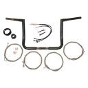 取寄せ APEハンガーハンドルバーキット LA チョッパーズ Handlebar and Cable Kit - 14 - Black LA-7361KT3-1...