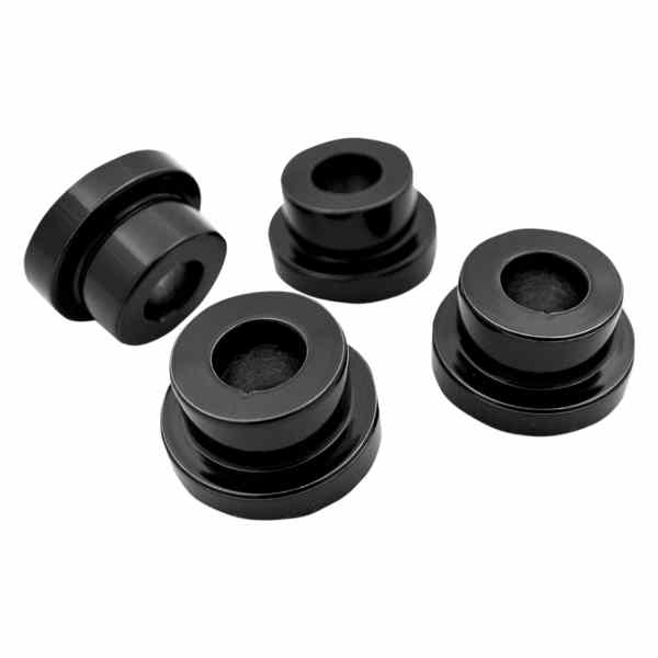 取寄せ 斜めのライザーブッシングキット LA チョッパーズ Riser Adapter - 5° - Black LA-7400-00B DRA..