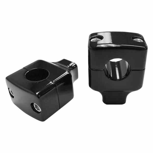  1 ϥɥСѤ饤å LAåѡ Risers - Square - 1-1/2 - Black LA...