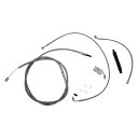 取寄せ LAチョッパーズ Handlebar Cable/Brake Line Kit - 12 - 14 Ape Hanger Handlebars - Stainless Steel LA-8152KT-13 DRAG 06620482