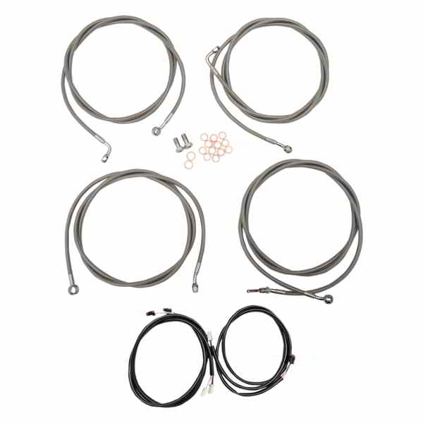 取寄せ 完全なプラグアンドプレイ ケーブル キット LA チョッパーズ Cable Kit - Mini Handlebars - St..