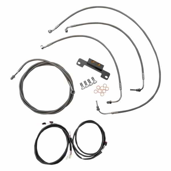 取寄せ 完全なプラグアンドプレイ ケーブル キット LA チョッパーズ Cable Kit - 15 - 17 Handlebars -..