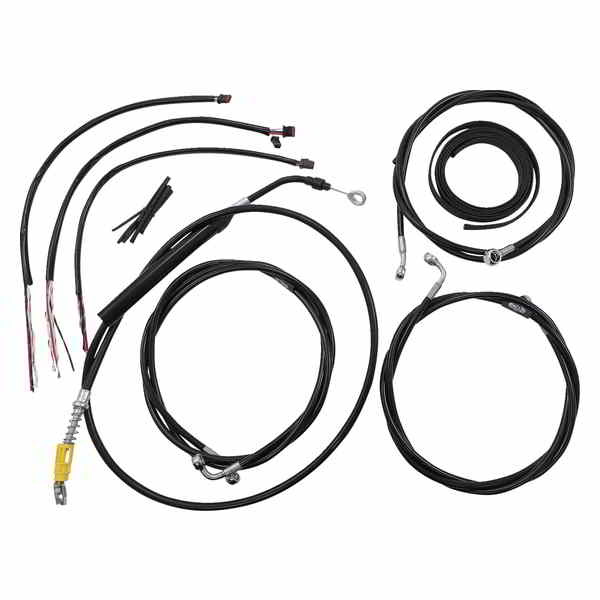  LAåѡ Handlebar Cable/Brake Line Kit - Complete - 15 - 17 Ape H...
