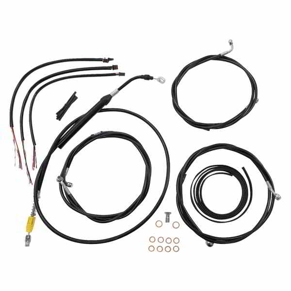  LAåѡ Handlebar Cable/Brake Line Kit - Complete - 18 - 20 Ape H...