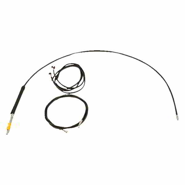 取寄せ 完全なプラグアンドプレイ ケーブル キット Cable Kit - 12 - 14 Handlebars - Black LA-8060KT..