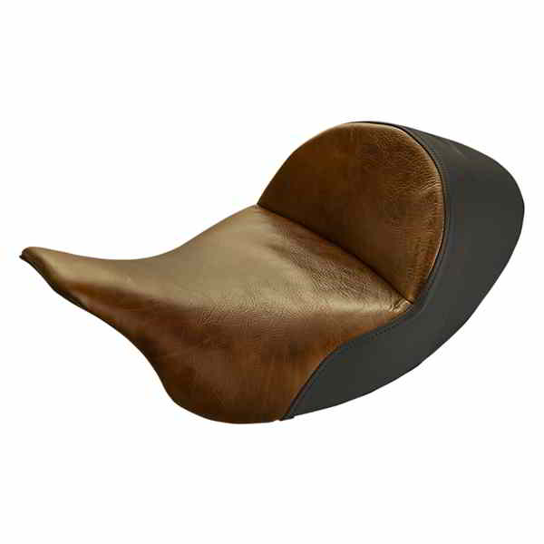 取寄せ Lariat Low Solo Seat サドルマン Seat - Lariat Solo - Low - Distressed Brown 808-07B-0041L DRAG 08011294