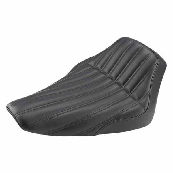 取寄せ ナックルソロシート サドルマン Knuckle Solo Seat - Ribbed - Black - FLS 812-26-0023 DRAG 08020935