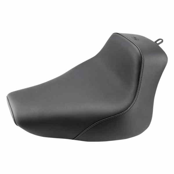 取寄せ ソロシートのかかと サドルマン Heels Down Solo Seat - Without Backrest - Plain - Black 800-01-0021 DRAG 08021305