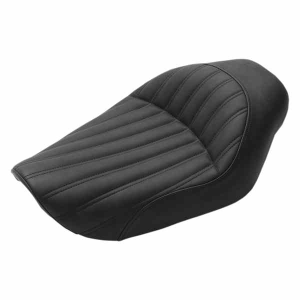 取寄せ ナックルソロシート サドルマン Knuckle Solo Seat - Ribbed - Black - FXD '96-'03 896-04-0023 DRAG 08030523