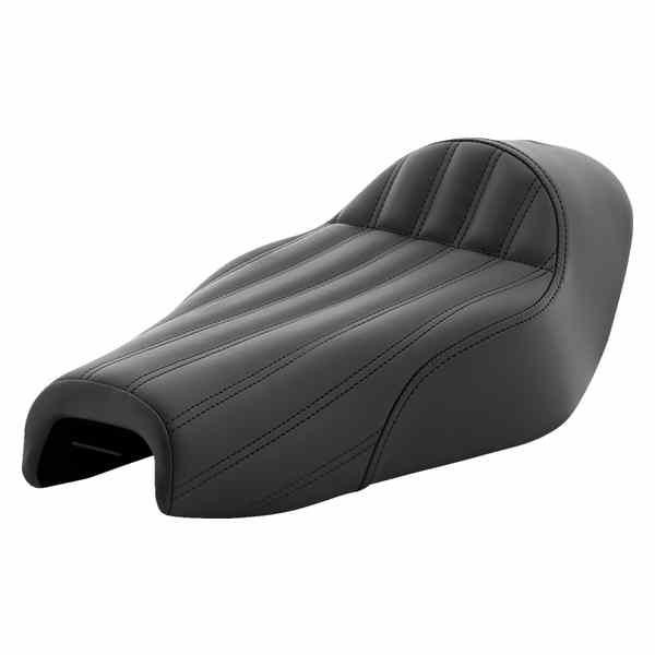 取寄せ ナックルソロシート サドルマン Knuckle Solo Seat - Ribbed - Black 807-03-0023 DRAG 08040508
