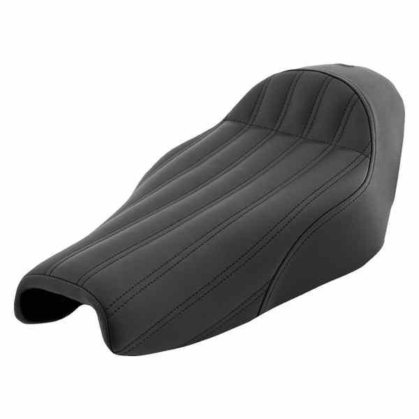 取寄せ ナックルソロシート サドルマン Knuckle Solo Seat - Ribbed - Black 807-11-0023 DRAG 08040646