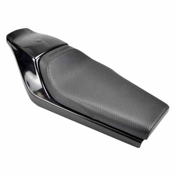 取寄せ トラッカーソロシート サドルマン Carbon Fiber Tracker Seat Z4206 DRAG 08060099