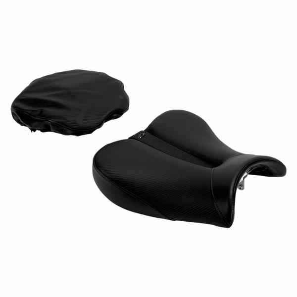 取寄せ ゲルチャネルトラックスポーツシート - ソロシート サドルマン Gel-Channel Track Seat - Hayabusa 0810-0819 DRAG 08100819