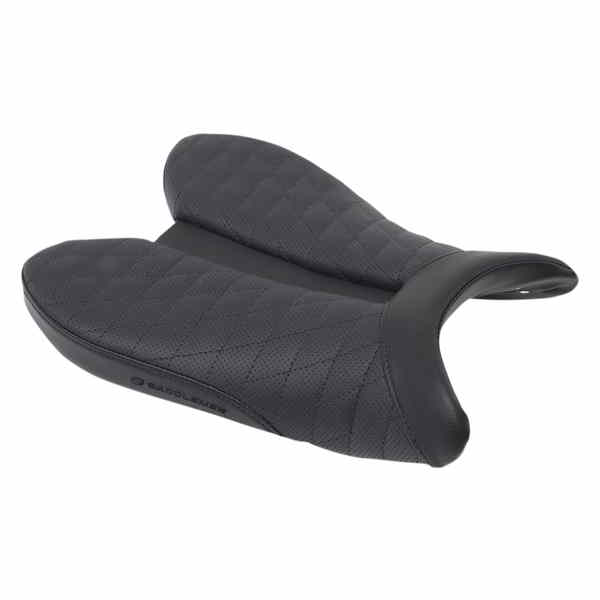取寄せ 格子ステッチシートを追跡 - ソロシート サドルマン Track-Lattice Stitch Seat - With Rear Cover 0810-Y136 DRAG 08101687