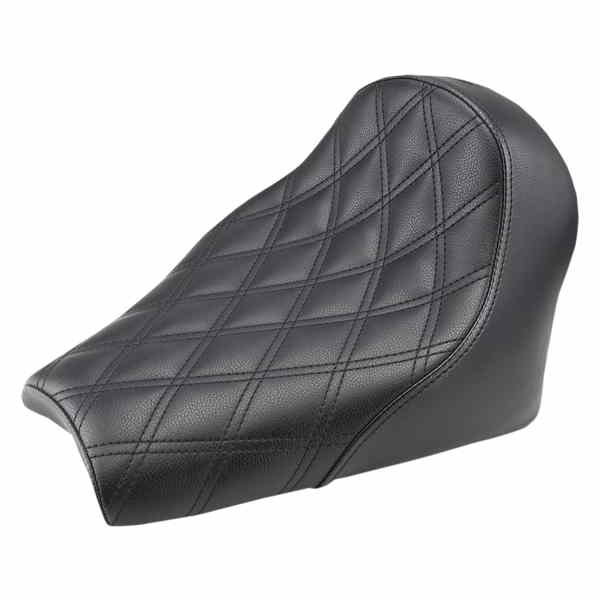 取寄せ 反逆格子ステッチされたソロシート サドルマン Seat - Renegade Solo - Lattice Stitched - Black I18-33-002LS DRAG 08102132