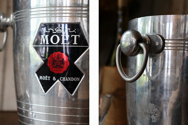 フランスの古い Moët & Chandon（モエ・エ・シャンドン）のシャンパンクーラー ワインクーラー P101-1