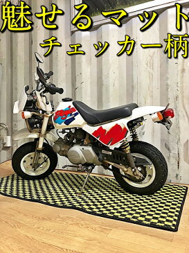 モンキー BAJA ゴリラ スーパーカブ マット 1枚 150cm×69cm チェッカー リトルカブ ドリーム ベンリィ Ape エイプ CB DAX ダックス JAZZ MAGNA マグナ MT NS1 NSR Solo DT GT RZ TZR YB YSR メイト ポッケ GAG K50 WOLF ウルフ エポ バーディ KS トリシティ モトクロス