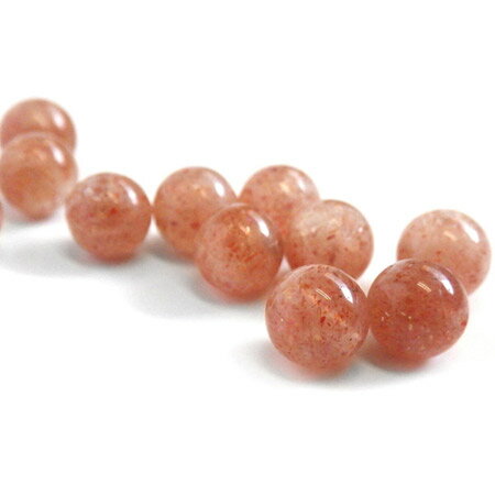 サンストーン 6mm ラウンドビーズ 天然石 パワーストーン