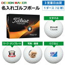 名入れゴルフグッズ 【3営業日出荷対応 オウンネーム 名入れゴルフボール】タイトリスト プロV1 Titleist ProV1 2023年モデル ホワイト1ダース（12球） スピード納品 名前入りギフト コンペ賞品 景品 ホールインワン 記念品 父の日 還暦祝 退職記念