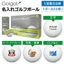 【3営業日出荷対応 オウンネーム 名入れゴルフボール】テーラーメイド ツアーレスポンス ストライプ(イエロー)白ボール 1ダース(12球) スピード納品 名前入りギフト コンペ賞品 景品 ホールインワン 記念品 父の日 還暦祝 退職記念