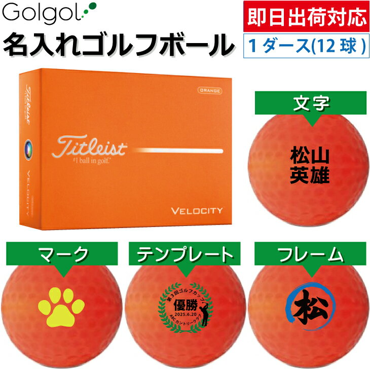 ��¨���в��б� ̾���쥴��եܡ���ۥ����ȥꥹ�� �٥����ƥ�/Titleist VELOCITY 2026ǯ ����� ���顼�ܡ��� 1������(12��)������ ...