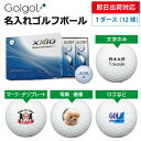 【即日出荷対応 オウンネーム 名入れゴルフボール】XXIO ゼクシオリバウンドドライブツー(2) 2023年モデル ホワイト1ダース(12球) スピード納品 名前入りギフト コンペ賞品 景品 ホールインワン 記念品 父の日 還暦祝 退職記念