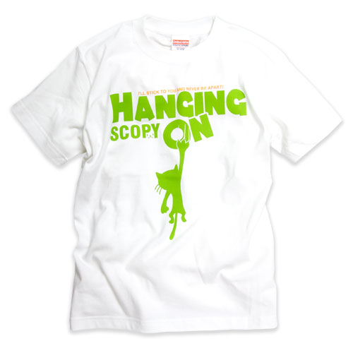 楽天SCOPY【 本日24時まで 最大1000円OFFクーポン 】 猫 ねこ おもしろ かわいい Tシャツ HANGING ON （ ホワイト ） | ネコ 猫柄 猫雑貨 | メンズ レディース 半袖 | おしゃれ ペアルック プレゼント | 大きいサイズ 【メール便】 SCOPY / スコーピー