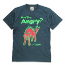 【 本日24時まで 最大P6倍 & 全品5%OFFクーポン 】 猫 ねこ おもしろ かわいい Tシャツ Are you angry? ( デニム ) | ネコ ...