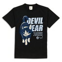 【 4/27 10時まで 222円OFFクーポンあり 】 猫 ねこ おもしろ かわいい Tシャツ DEVIL EAR ( ブラック ) | ネコ 猫柄 猫雑貨 | メンズ レディース 半袖 | おしゃれ ペアルック プレゼント | 大きいサイズ 【メール便】 SCOPY / スコーピー