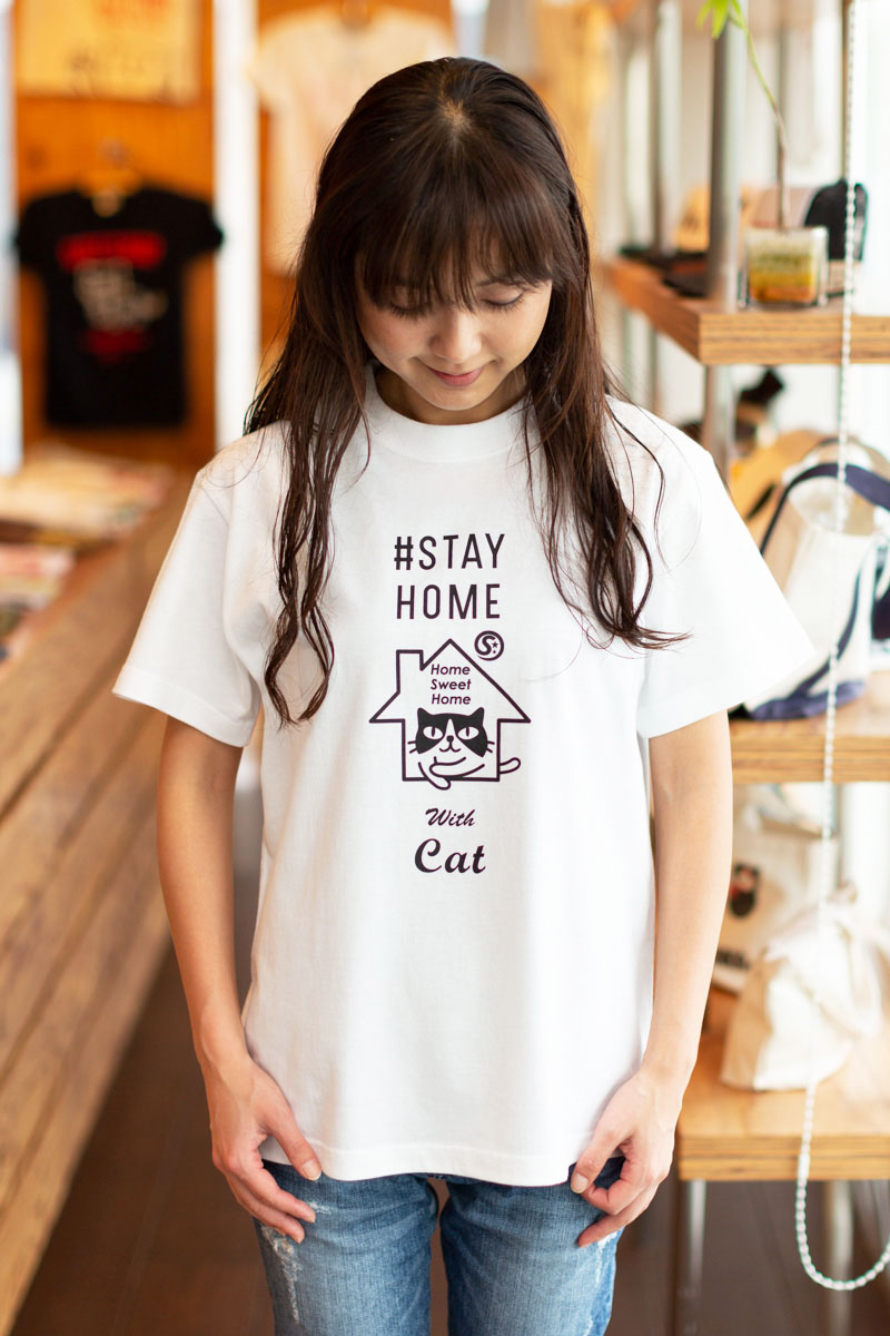 【 7/9まで 最大1000円OFFクーポン 】 猫 ねこ おもしろ かわいい Tシャツ STAYHOM...