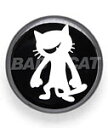 【 本日24時まで 全品P5倍 ＆ 5 OFFクーポン 】 猫 ねこ おもしろ かわいい 缶バッチ BAD CAT ネコ 猫柄 猫雑貨 猫グッズ おしゃれ 【メール便】 SCOPY / スコーピー