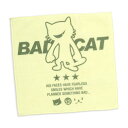 【 本日24時まで 全品P5倍 ＆ 5 OFFクーポン 】 猫 ねこ おもしろ かわいい ミニタオル BAD CAT ネコ 猫柄 猫雑貨 猫グッズ ハンドタオル ハンカチ タオル おしゃれ ギフト プレゼント 【メール便】 SCOPY / スコーピー