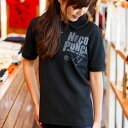 【 4/8 24時まで 最大1000円OFFクーポン 】 猫 ねこ おもしろ かわいい ポロシャツ NECO PUNCH ( ブラック ) | ネコ 猫柄 猫雑貨 | メンズ レディース 半袖 | おしゃれ ペアルック プレゼント | 大きいサイズ 【メール便】 SCOPY / スコーピー