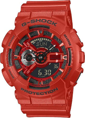 其它 - カシオ G-SHOCK Iconic Stylesモデル ブランドカラー 赤 GA-110RRB-4AJF 国内正規品【楽ギフ_包装】