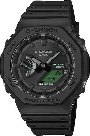 Rakuten - カシオ G-SHOCK BLACK AND ELECTRO GREEN シリーズ GA-B2100BEG-1AJF 国内正規品【楽ギフ_包装】