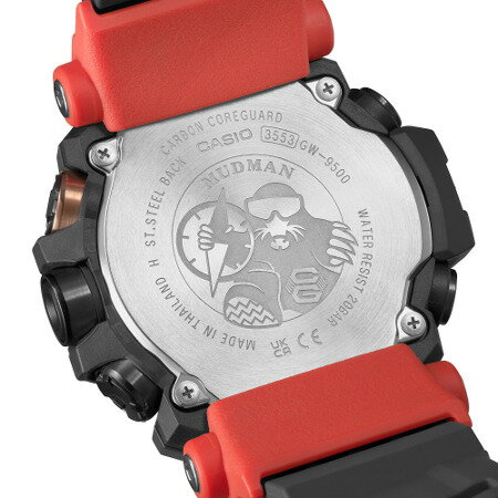 カシオ G-SHOCK MASTER OF G-LAND MUDMAN トリプルセンサーモデル 電波ソーラー GW-9500-1A4JF 国内正規品【楽ギフ_包装】