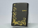 送料無料 ZIPPO[ジッポー]BUTTERFLY DESIGN /バタフライデザイン ゴールド 2BKG-BUT【楽ギフ_包装】