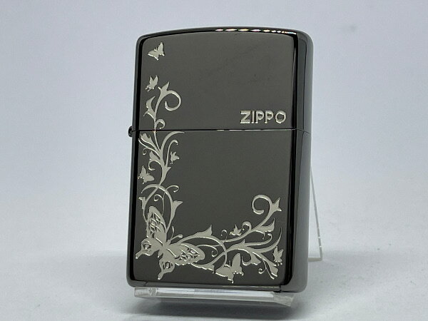 送料無料 ZIPPO[ジッポー]BUTTERFLY DESIGN /バタフライデザイン シルバー 2BKS-BUT【楽ギフ_包装】