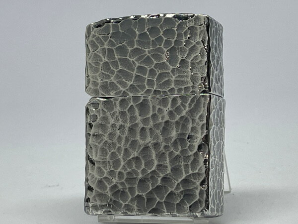 送料無料 ZIPPO[ジッポー]フルメタルジャケット ハンマートーン 銀メッキ 2FMJ-SI【楽ギフ_包装】