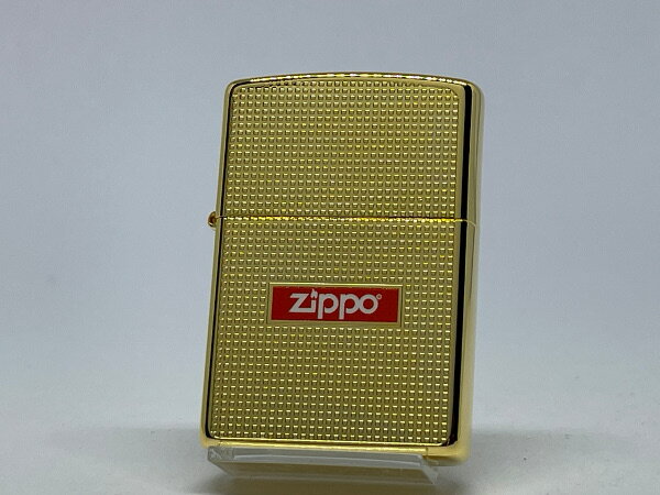 ZIPPO[ジッポー]両面加工 DOT & LOGO ドット＆ ロゴ ゴールド 2G-CUTLOGO【楽ギフ_包装】