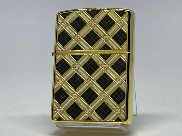 送料無料 ZIPPO[ジッポー]両面加工 DIA PATTERN ダイヤパターン ブラック 2G-DIABK【楽ギフ_包装】