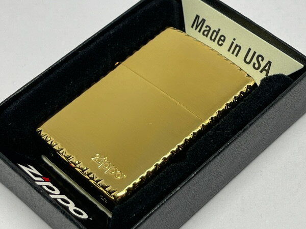 送料無料 ZIPPO[ジッポー] ENGRAVE クロスリューター 金メッキサテーナ 2GS-ZRT【楽ギフ_包装】