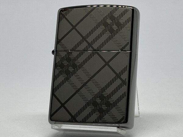 送料無料 ZIPPO[ジッポー]ベーシック チェック2 BK 1201S861【楽ギフ_包装】