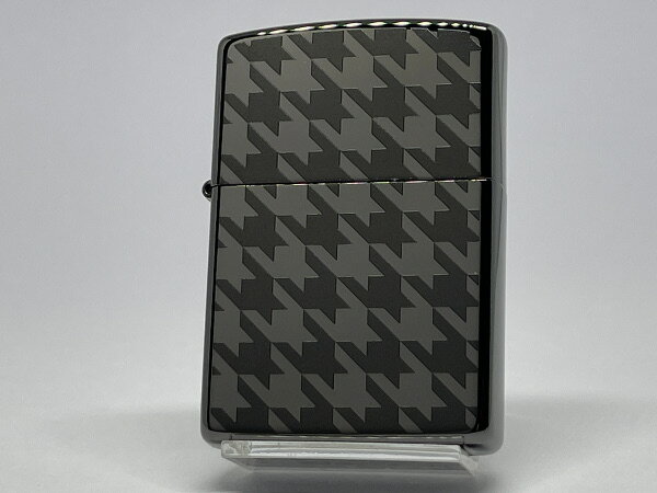 送料無料 ZIPPO[ジッポー]両面加工 千鳥格子 チドリゴウシ BK 1201S863【楽ギフ_包装】