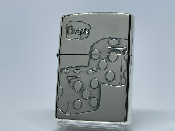 【送料無料】ZIPPO[ジッポー]両面加工 ダイスGAME SVイブシ 1201S830【楽ギフ_包装】